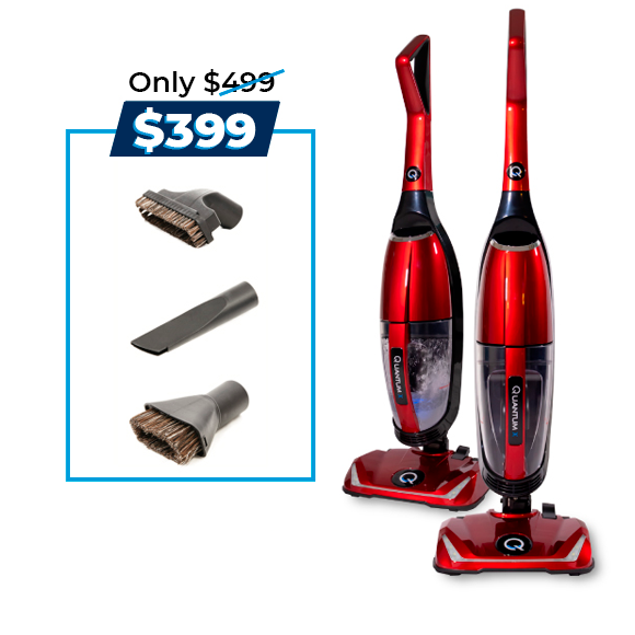Quantum X Upright Vacuum With Water Filtration