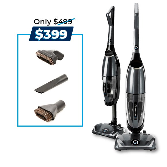 Quantum X Upright Vacuum With Water Filtration - Pay in 24 Instalments with Shoppay - Intelliclean Solutions