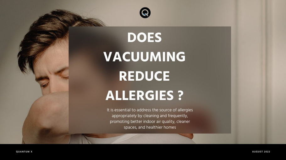Does vacuuming reduce allergies?