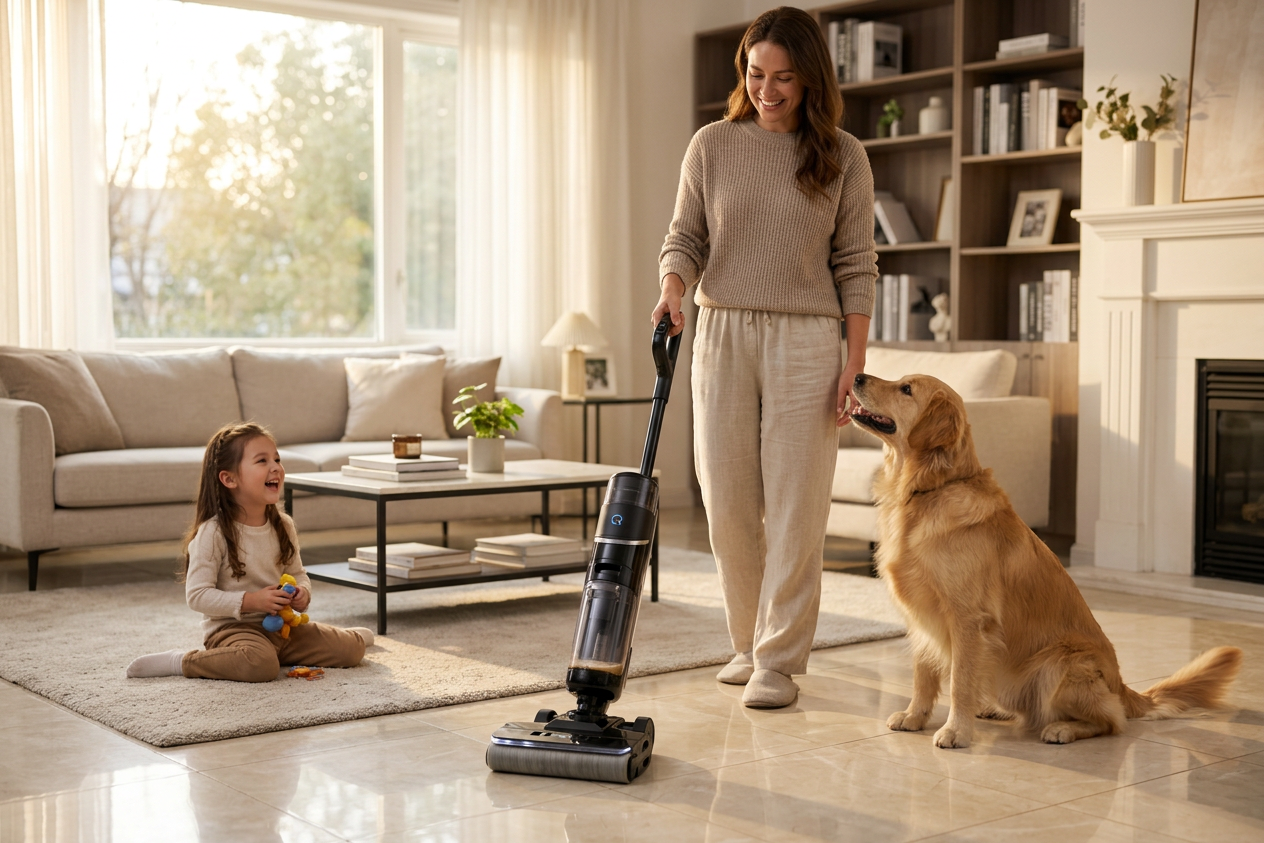 Quantum W: The Ultimate Cleaning Solution for Homes with Kids and Pets