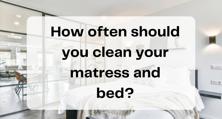 How often should you clean your mattress and bed?