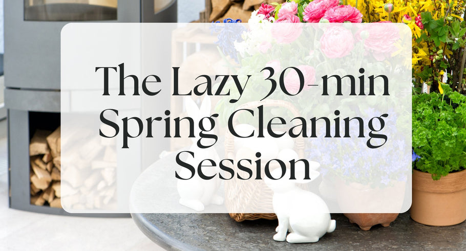 The Lazy 30-min Spring Cleaning Session